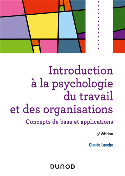 INTRODUCTION À LA PSYCHOLOGIE DU TRAVAIL