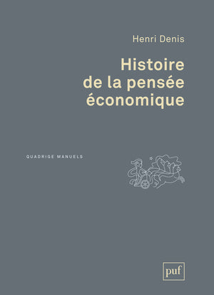 Histoire de la pensée économique [nouvelle édition]