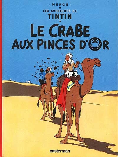 TINTIN #9  le crabe aux pinces d'or