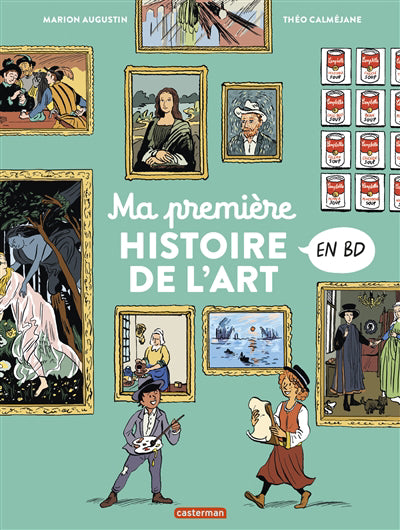 MA PREMIERE HISTOIRE DE L'ART EN BD