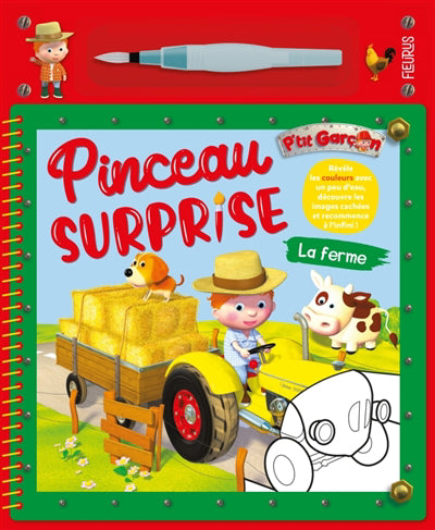 PINCEAU SURPRISE P'TIT GARCON  LA FERME