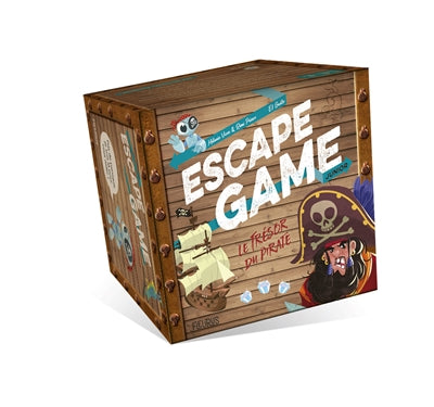 ESCAPE GAME JUNIOR - LE TRESOR DU PIRATE (COFFRET) N.E.