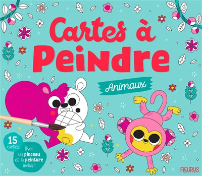 CARTES A PEINDRE  ANIMAUX