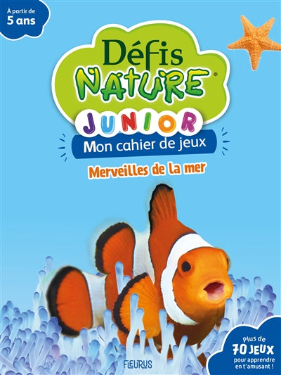 MON CAHIER DE JEU  MERVEILLES DE LA MER