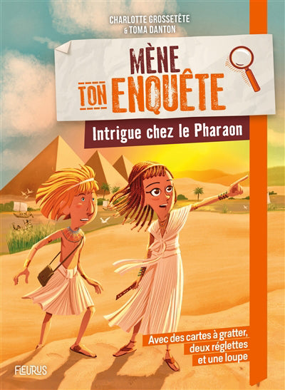 Mène ton enquête - Intrigue chez le pharaon