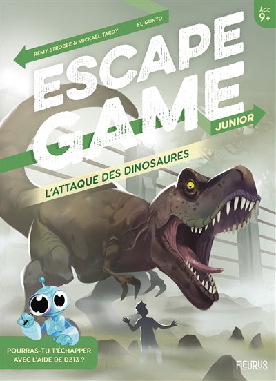 ESCAPE GAME JUNIOR  L'ATTAQUE DES DINOSAURES