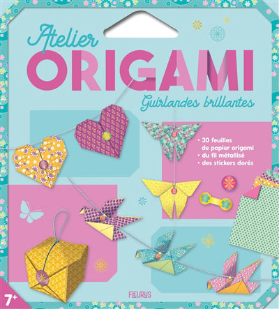 ATELIER ORIGAMI  GUIRLANDES BRILLANTES