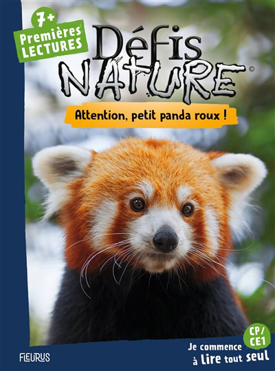 DEFIS NATURE  PREMIERES LECTURES  ATTENTION, PETIT PANDA ROU