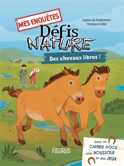 MES ENQUETES DEFIS NATURE  DES CHEVAUX LIBRES