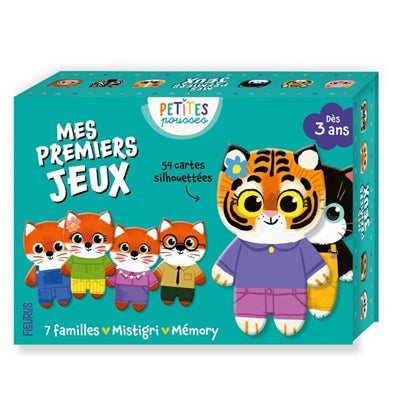 MES PREMIERS JEUX  7 FAMILLES + MEMORY + MISTIGRI