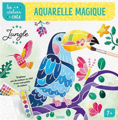 AQUARELLE MAGIQUE  JUNGLE