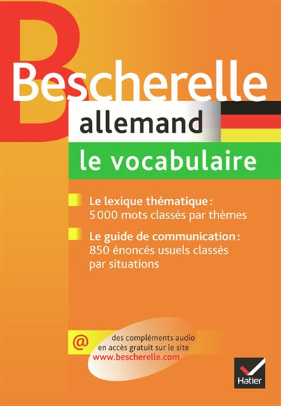 Allemand - Le vocabulaire