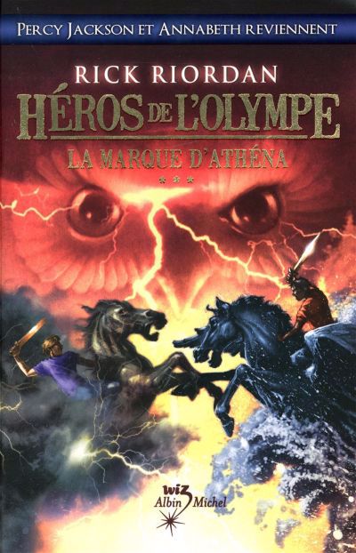 HEROS DE L'OLYMPE T3 MARQUE D'ATHENA