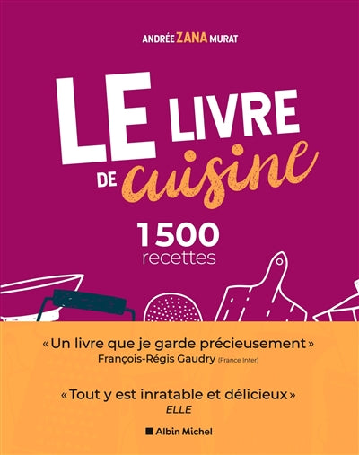 LIVRE DE CUISINE -1500 RECETTES