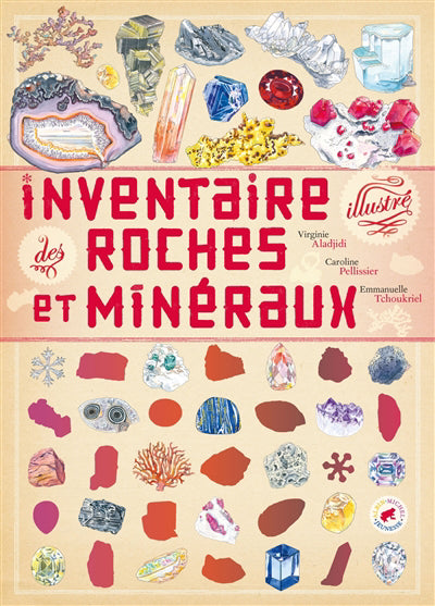 INVENTAIRE ILLUSTRES DES ROCHES ET MINERAUX