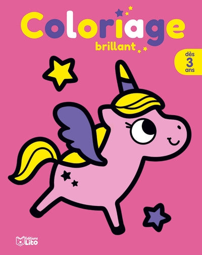 LICORNE - COLORIAGE BRILLANT