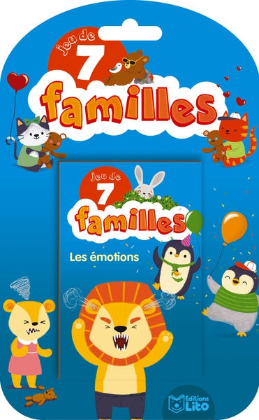 JEUX DE 7 FAMILLES - LES EMOTIONS