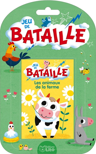 JEU DE BATAILLE, ANIMAUX DE LA FERME