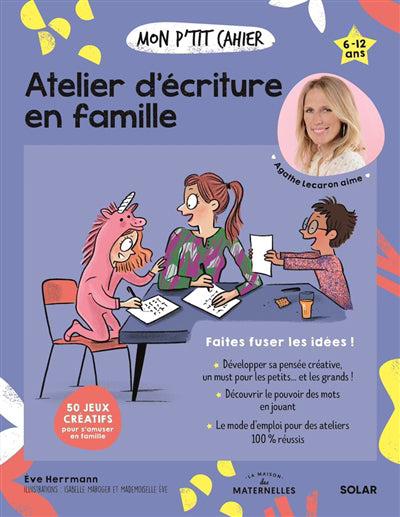 MON P'TIT CAHIER ATELIER D'ECRITURE EN FAMILLE