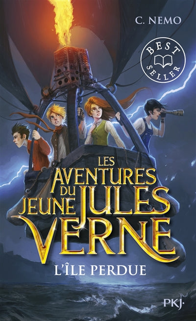 AVENTURES DU JEUNE JULES VERNE T.01 : L'ILE PERDUE