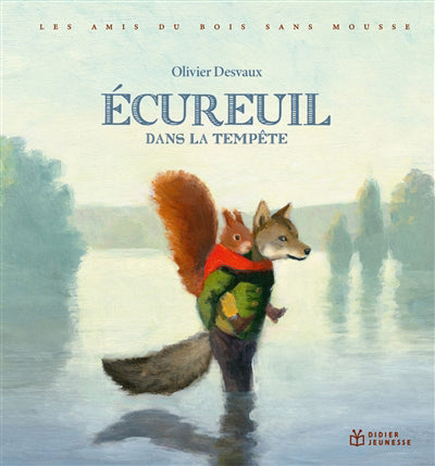ECUREUIL DANS LA TEMPETE