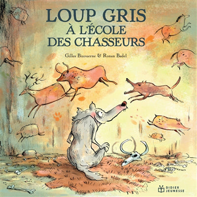 LOUP GRIS A L'ECOLE DES CHASSEURS