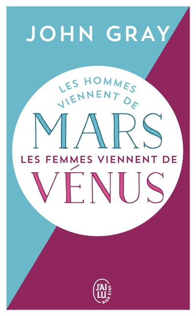 HOMMES VIENNENT DE MARS LES FEMMES VIENNENT DE VENUS