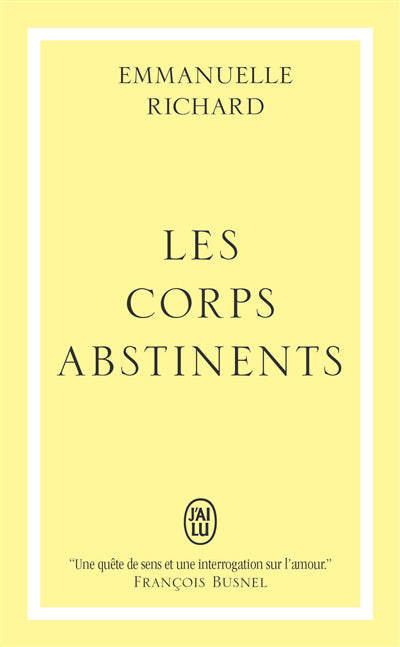 CORPS ABSTINENTS