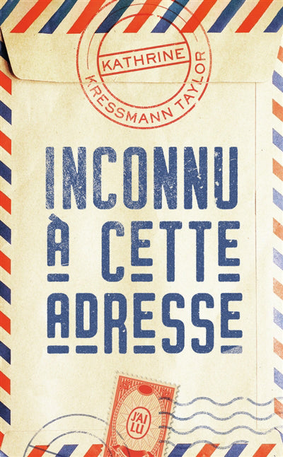 INCONNU A CETTE ADRESSE