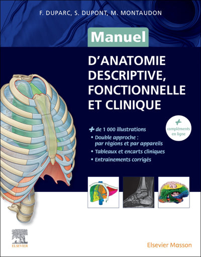 MANUEL D'ANATOMIE DESCRIPTIVE, FONCTIONNELLE ET CLINIQUE