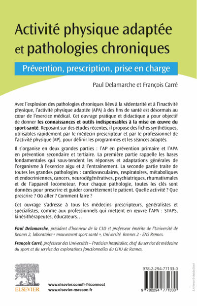 ACTIVITÉ PHYSIQUE ADAPTÉE ET PATHOLOGIES CHRONIQUES