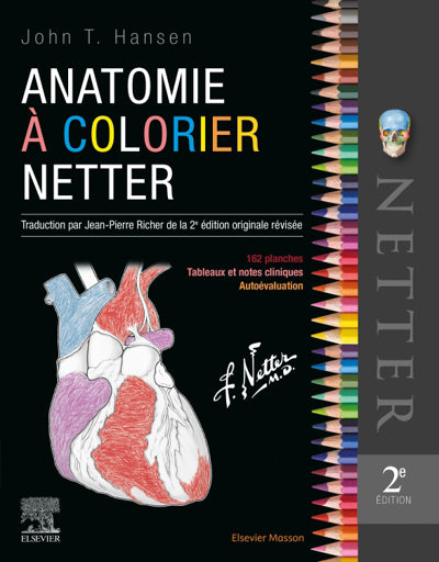 Anatomie à colorier Netter 2e éd.