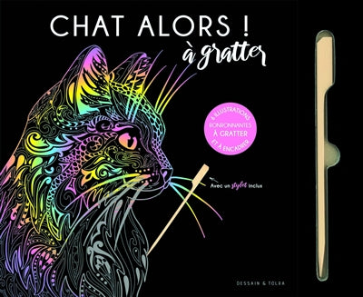 CHAT ALORS! A GRATTER-6 ILLUSTRATIONS...