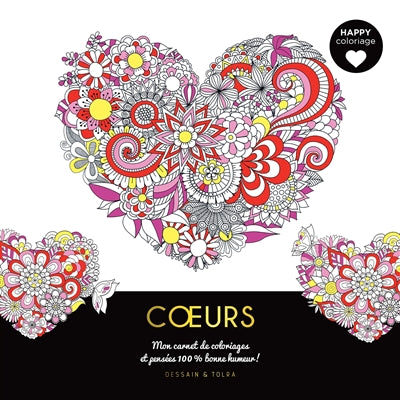 COEURS -HAPPY COLORIAGE