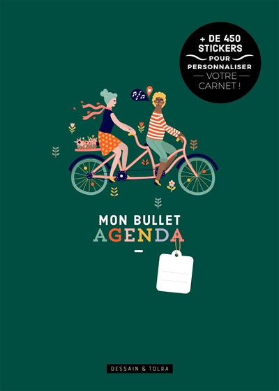 MON BULLET AGENDA -(+ DE 450 STICKERS)