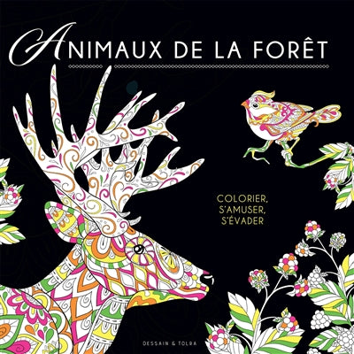 ANIMAUX DE LA FORET -COLORIAGES