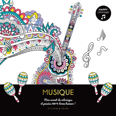 MUSIQUE -HAPPY COLORIAGE