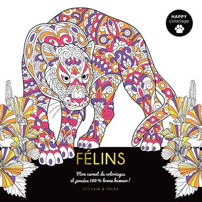 FELINS -HAPPY COLORIAGE