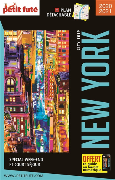 NEW YORK 2021-2022 + PLAN DETACHABLE + OFFRE NUMERIQUE