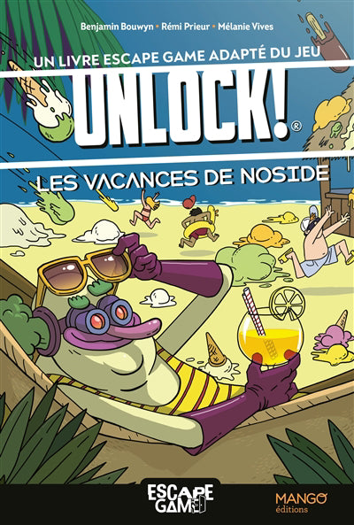 VACANCES DE NOSIDE   UN LIVRE ESCAPE GAME DANS L'UNIVERS