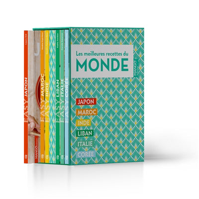 MEILLEURES RECETTES DU MONDE LES  COFFRET EN 6 VOLUMES