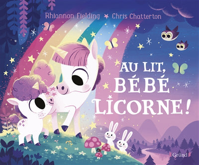 AU LIT, BEBE LICORNE !