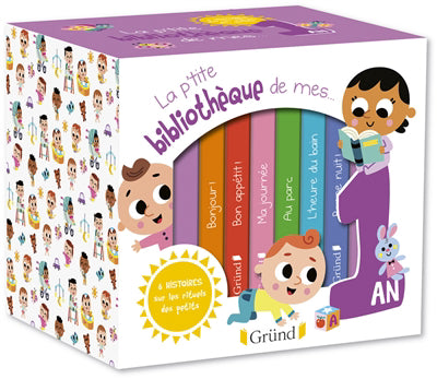 PETITE BIBLIOTHEQUE DE MES 1 AN (COFFRET 6 VOLUMES)