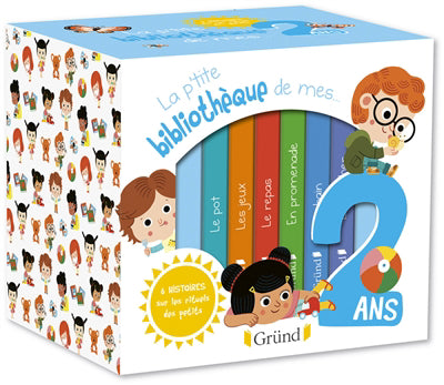 PETITE BIBLIOTHEQUE DE MES 2 ANS (COFFRET 6 VOLUMES)