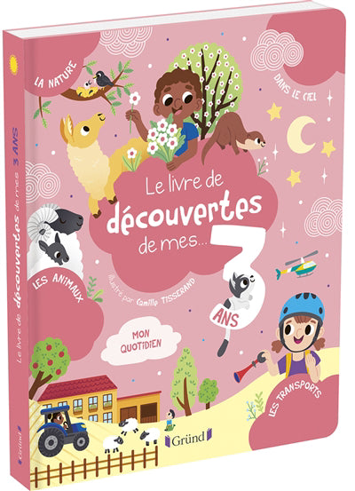 LIVRE DE DÉCOUVERTES DE MES 3 ANS