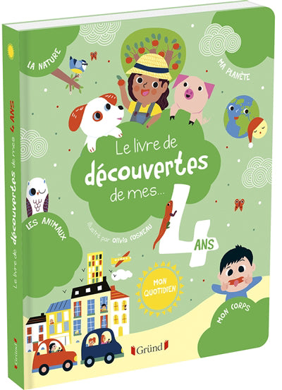 LIVRE DE DÉCOUVERTES DE MES 4 ANS