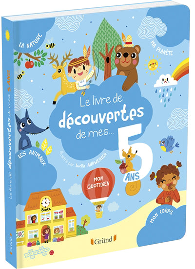 LIVRE DE DÉCOUVERTES DE MES 5 ANS