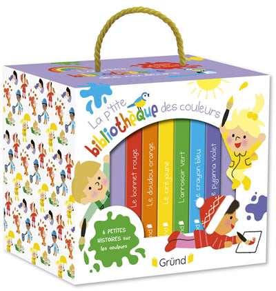 PETITE BIBLIOTHEQUE DES COULEURS (COFFRET 6 VOLUMES)