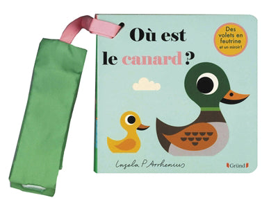 LIVRE POUSSETTE : OU EST LE CANARD