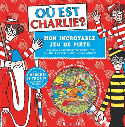 OU EST CHARLIE : MON INCROYABLE JEU DE PISTE N.E.  (POCHETTE)